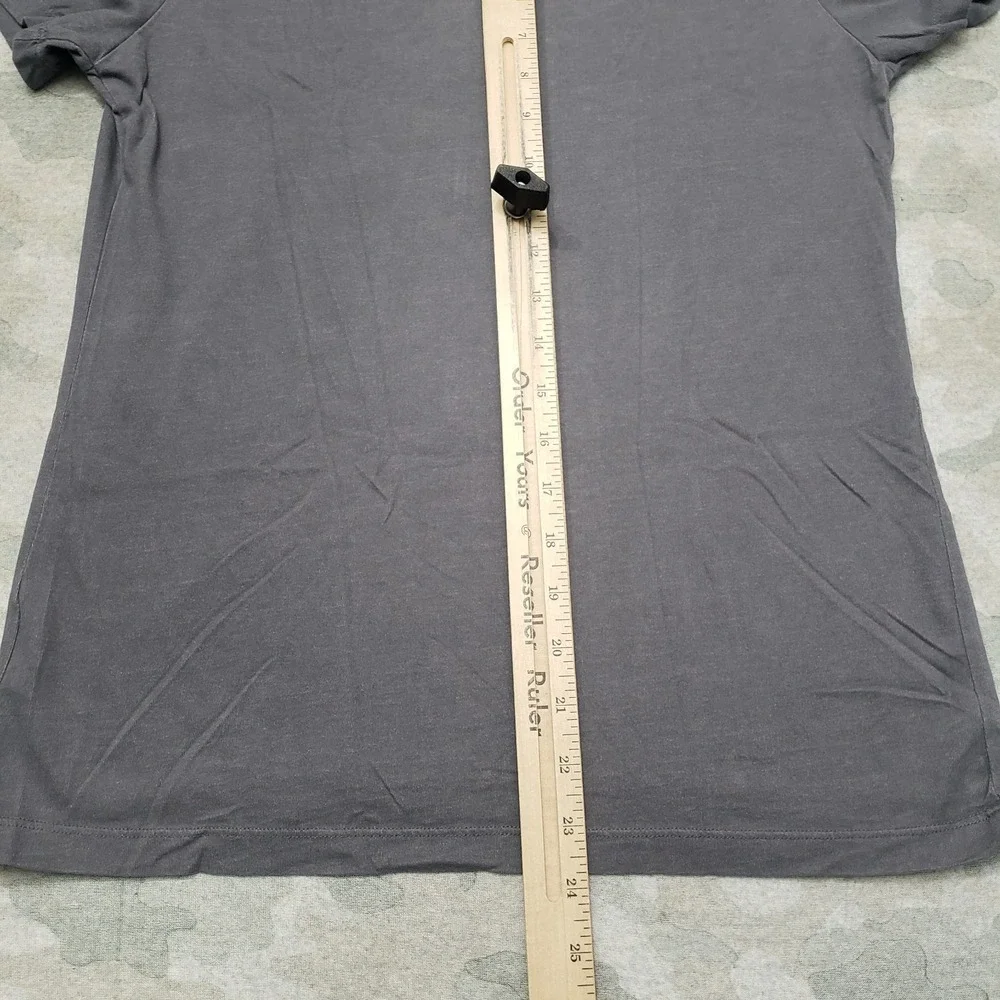Nike Top Womens Small Gray Dri-Fit Short Sleeve‎